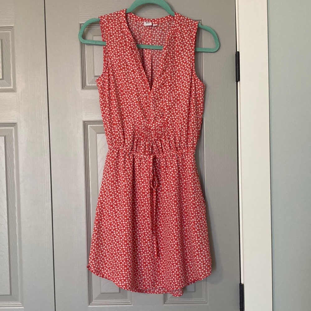Gap Sleeveless Floral Dress with Pockets - XS